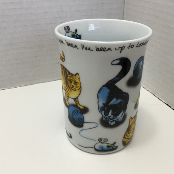 Paul Cardew 'Cat Tea’ Cat Porcelain Mug - 10 oz - English Village Tea 2010 - Picture 3 of 8